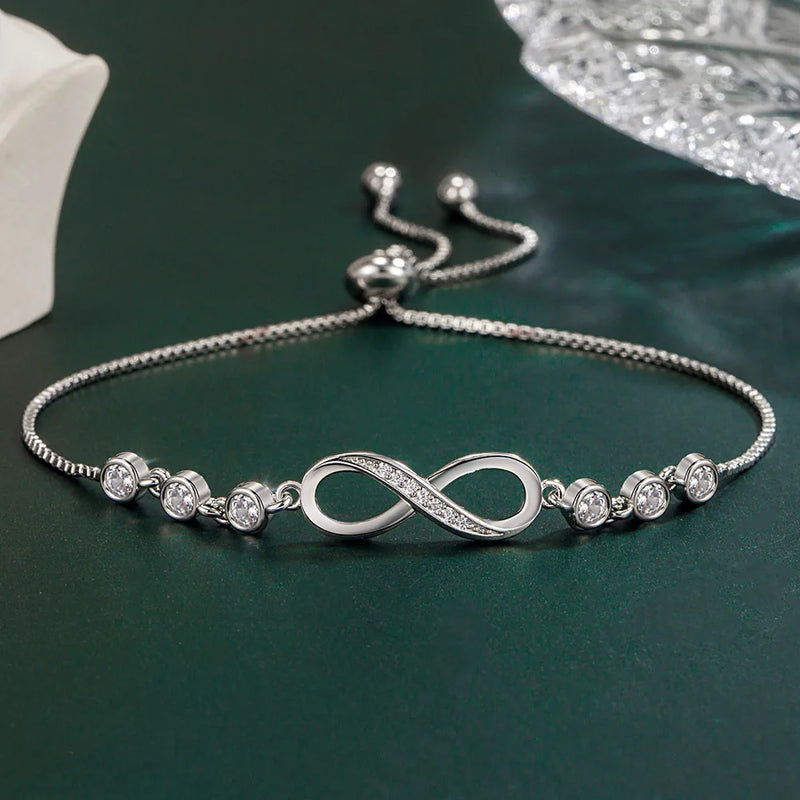 Pulseira Crystal Infinity