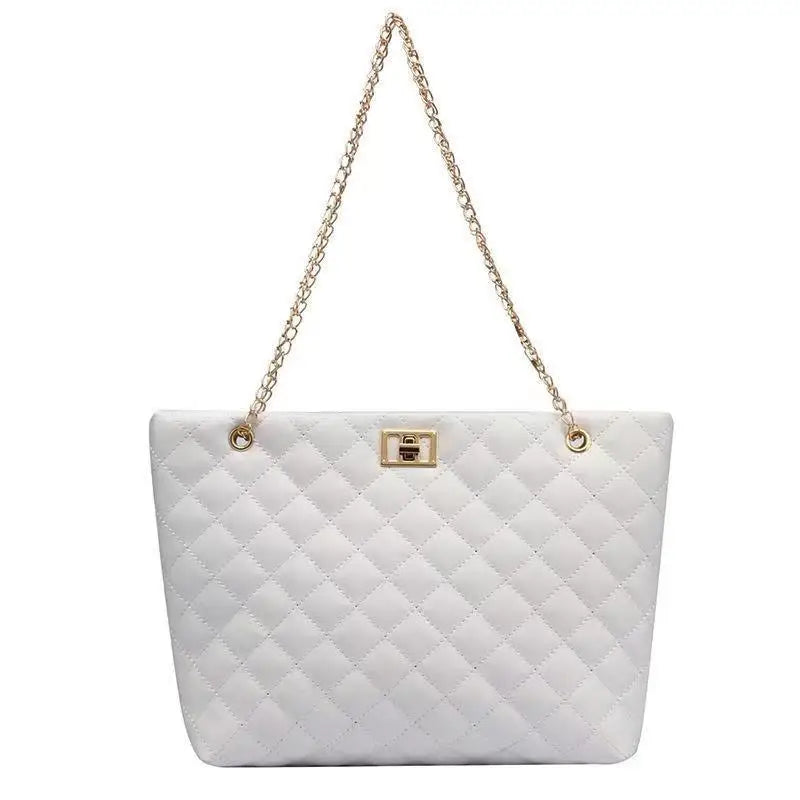 Lattice Leather Bag