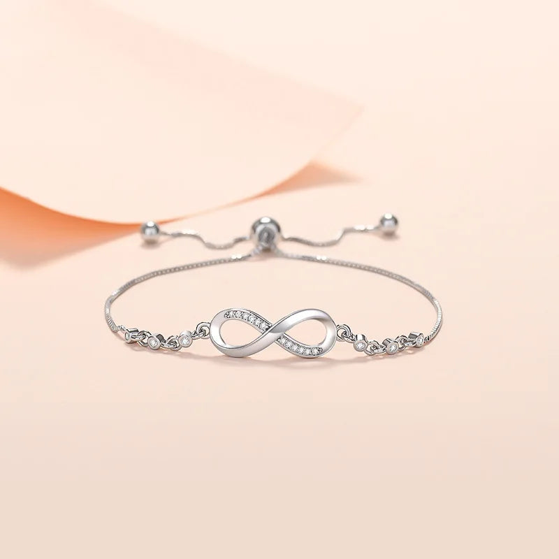 Pulseira Crystal Infinity