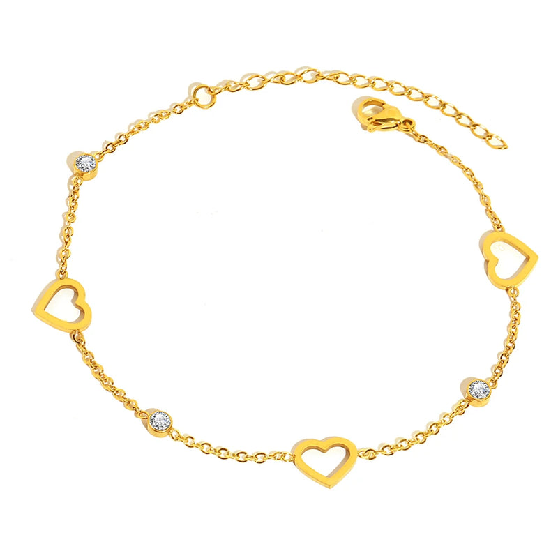 Pulseira Heart Charm