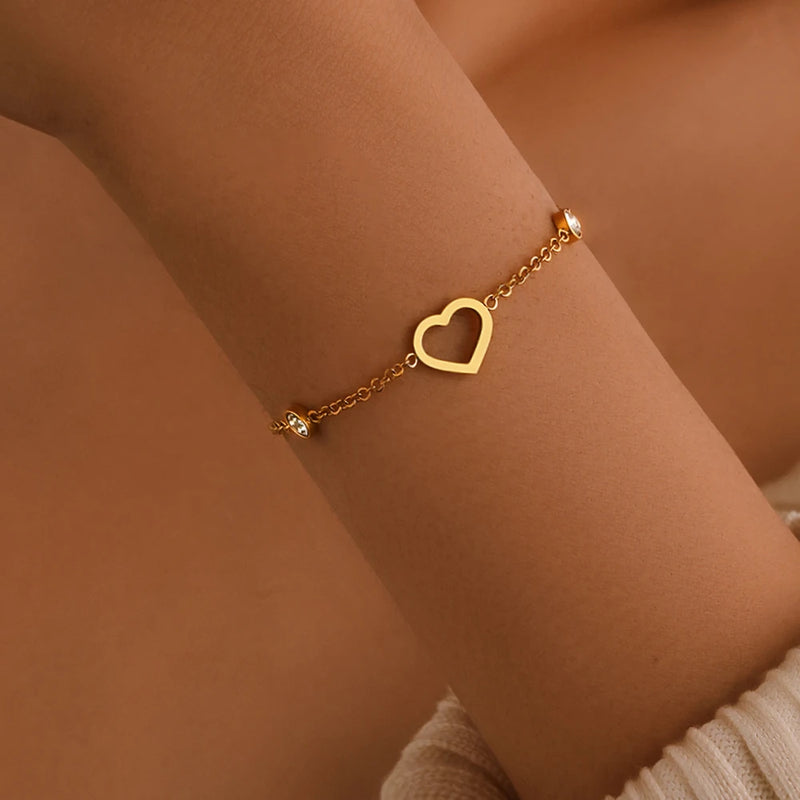 Pulseira Heart Charm